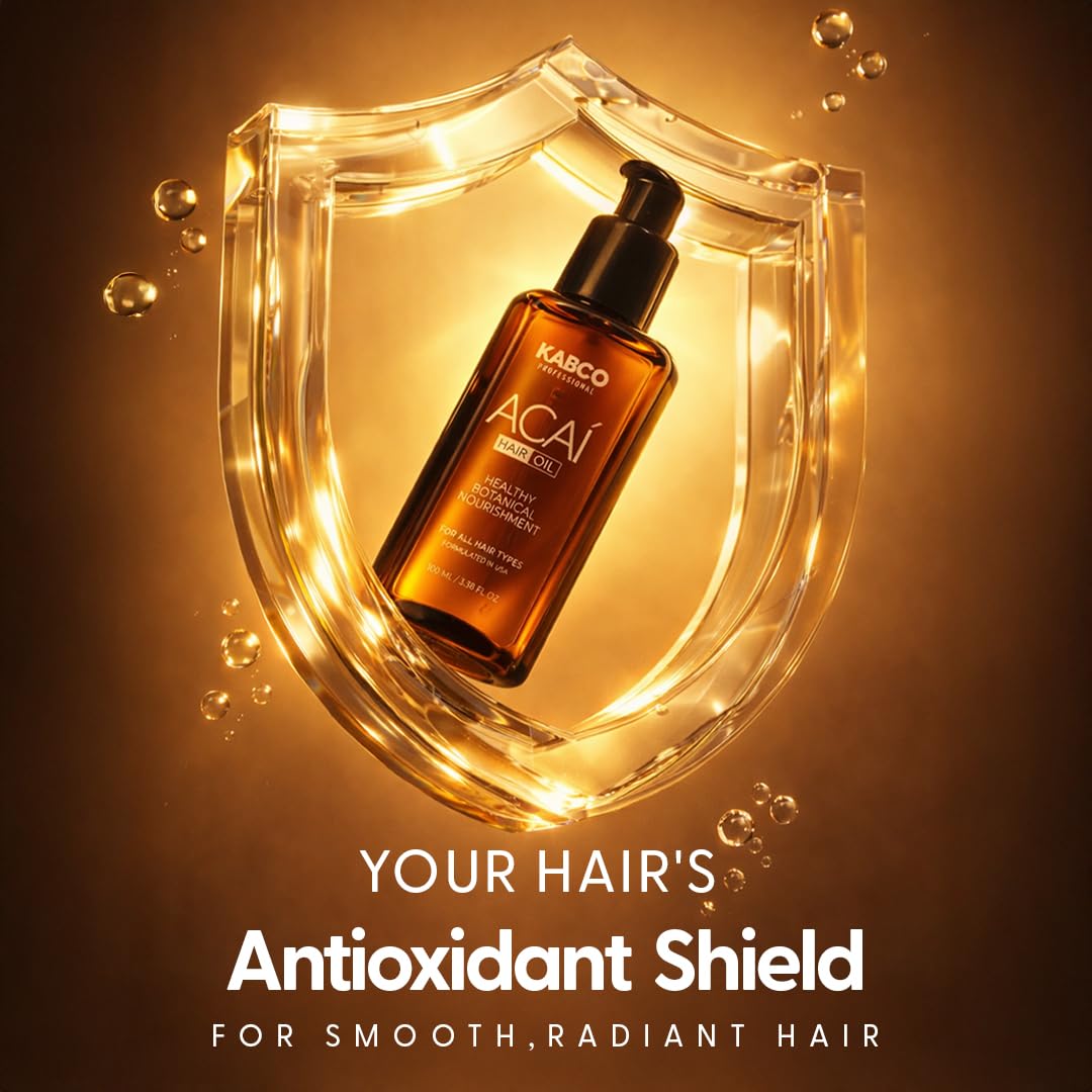 Kabco Professional- Acai oil | Hair Serum | Hair Sunscreen- 100ml - Image 4