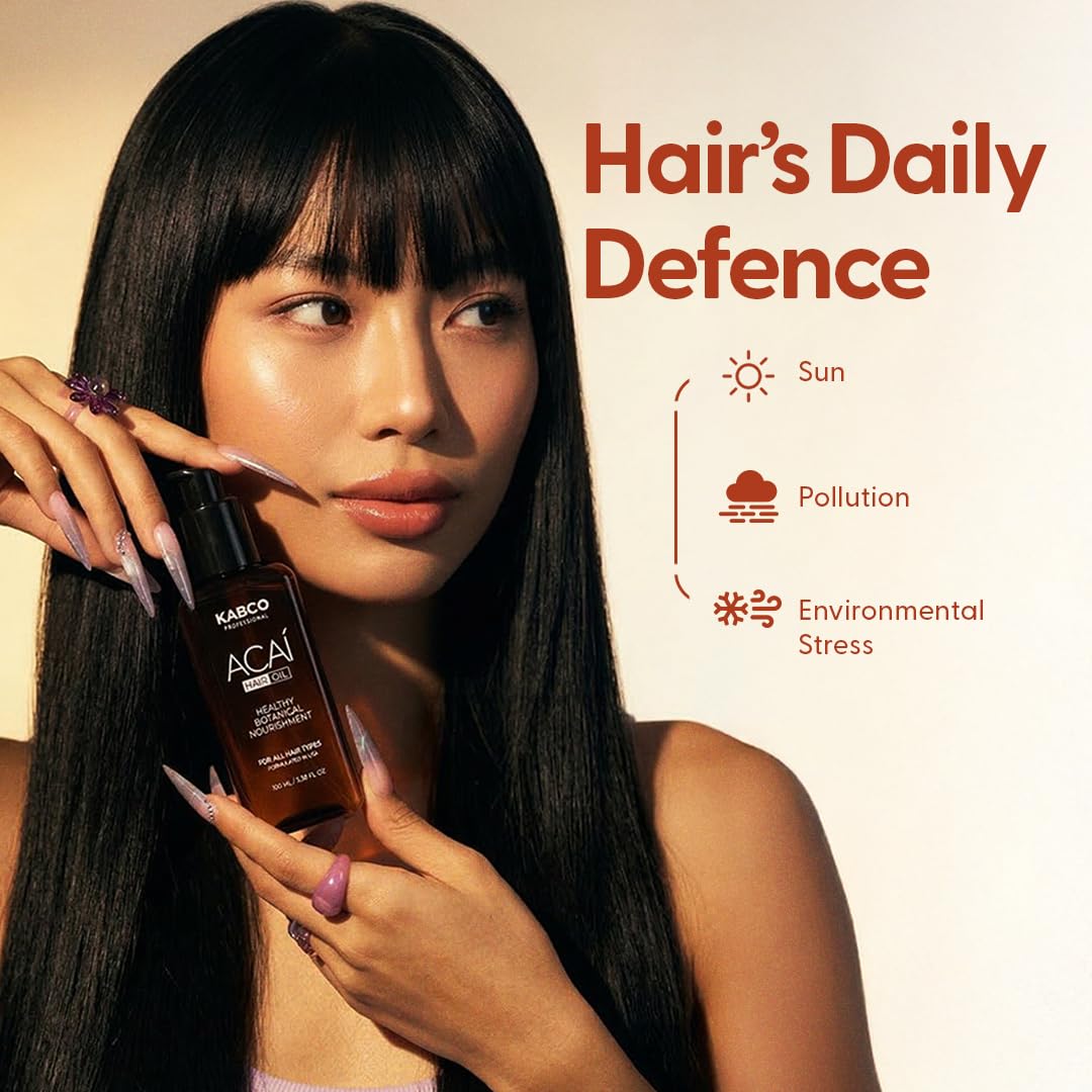 Kabco Professional- Acai oil | Hair Serum | Hair Sunscreen- 100ml - Image 7
