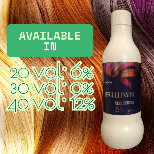 Indica Professional Brillumin Developer 500ml 9% 30vol - Image 5