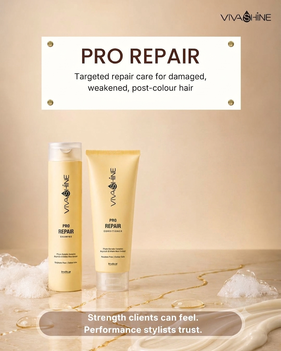 Viva Shine Pro Repair Shampoo 300ml & Conditioner 250ml Combo - Image 8