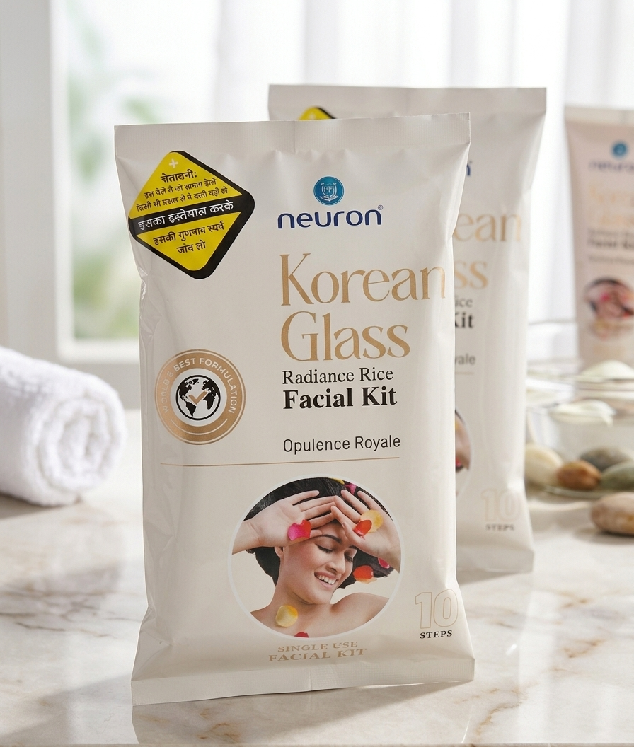 Neuron Korean Glass Radiance Rice Facial Kit
