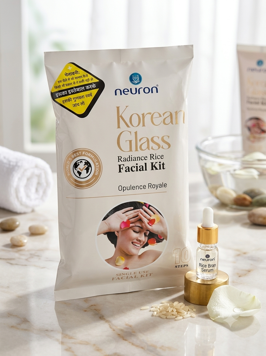 Neuron Korean Glass Radiance Rice Facial Kit - Image 2