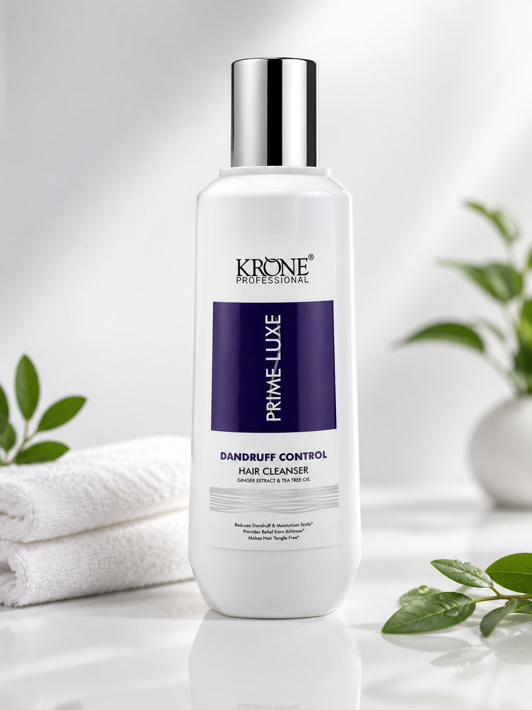 Krone Professional Tea Tree Oil Climbazole Hair Cleanser-1000Ml - Image 4