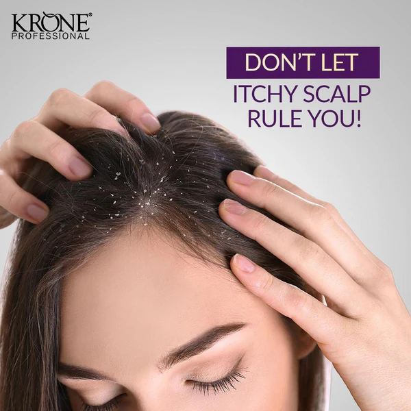 Krone Professional Tea Tree Oil Climbazole Hair Cleanser-1000Ml - Image 5