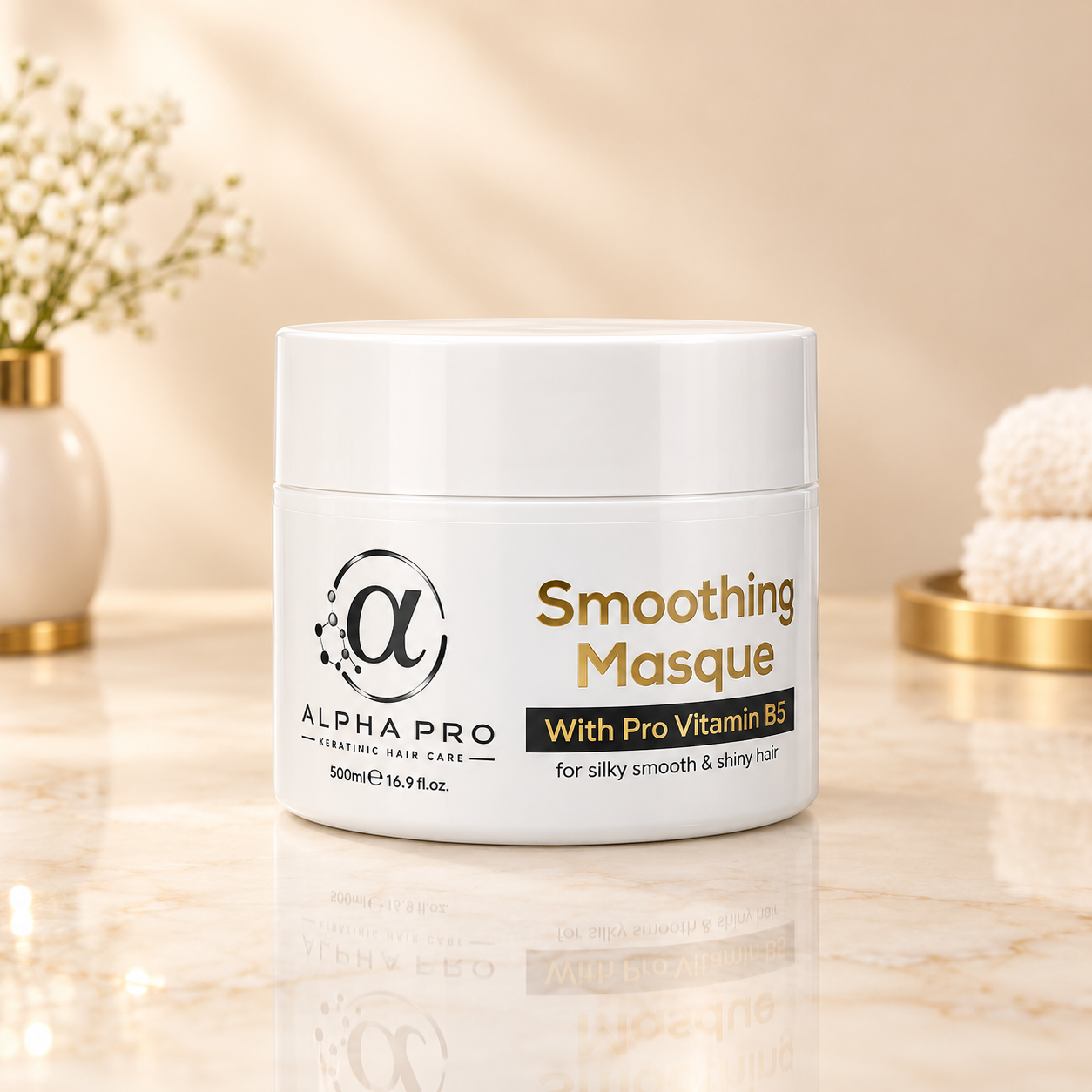 Alpha Pro Smoothing Shampoo 300ml and Smoothing Masque 250ml and Argan Oil Hair Serum 100ml Combo - Image 5