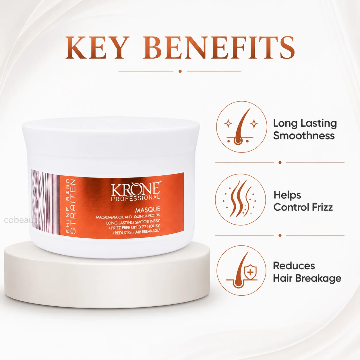 Krone Professional Shine Bond Straiten Masque 200ml - Image 2