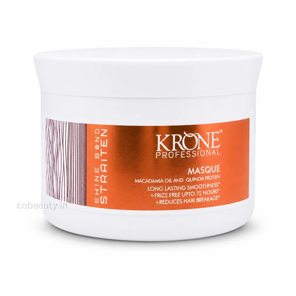 Krone Professional Shine Bond Straiten Shampoo 250ml And Masque 200ml Combo - Image 2
