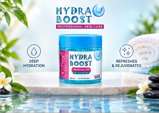 Biofresh Professional HydraBoost Eco Facial | Cream, Scrub, Gel , Mask |(400ml*4) - Image 3