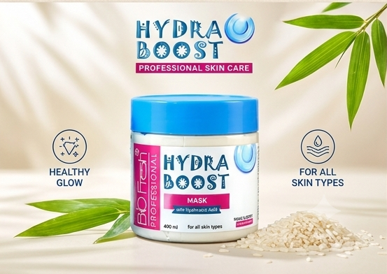 Biofresh Professional HydraBoost Eco Facial | Cream, Scrub, Gel , Mask |(400ml*4) - Image 5