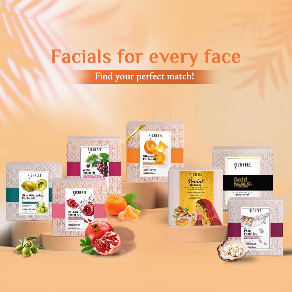 Richfeel Vitamin C Facial Kit 5*6g - Image 3