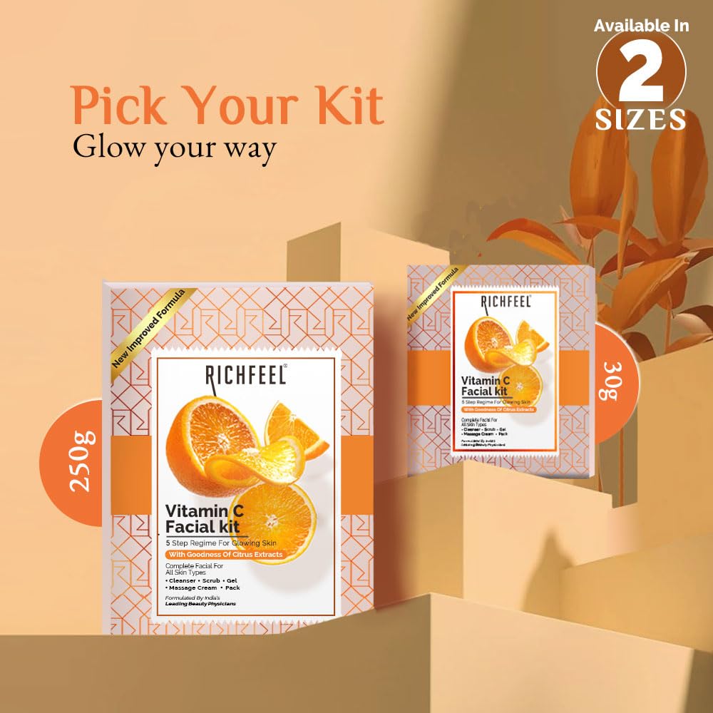 Richfeel Vitamin C Facial Kit 5*6g - Image 5