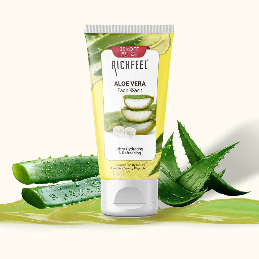 Richfeel Aloevera Facewash 100g