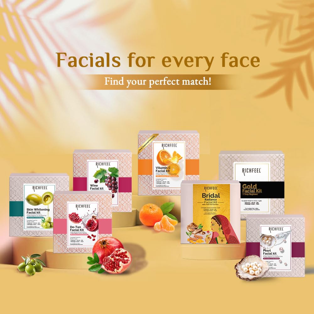 Richfeel Bridal Facial Kit 5*50g - Image 3