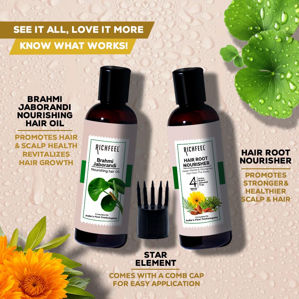 Richfeel Arnica Bhrami Hair Power Duo Kit - Image 5