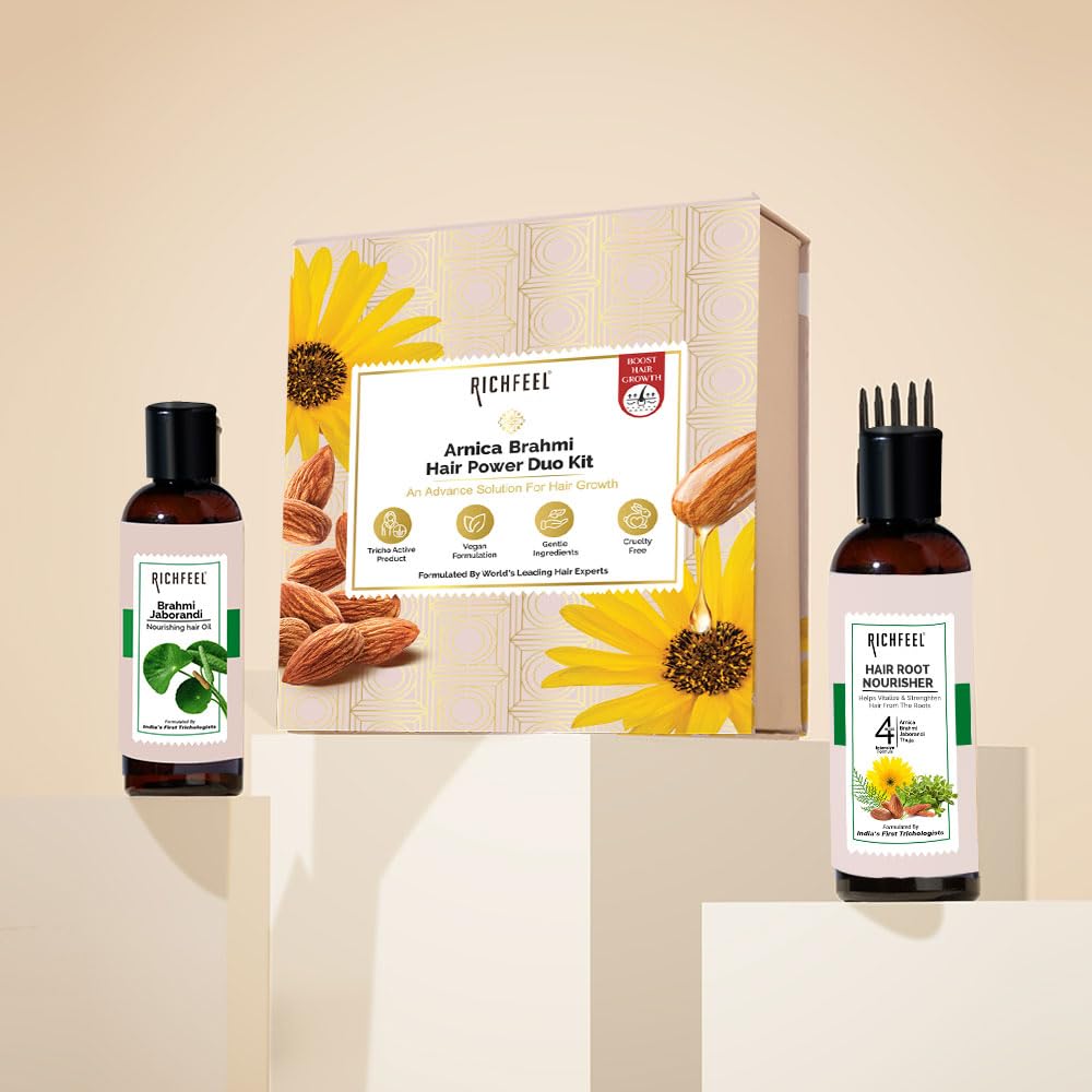 Richfeel Arnica Bhrami Hair Power Duo Kit