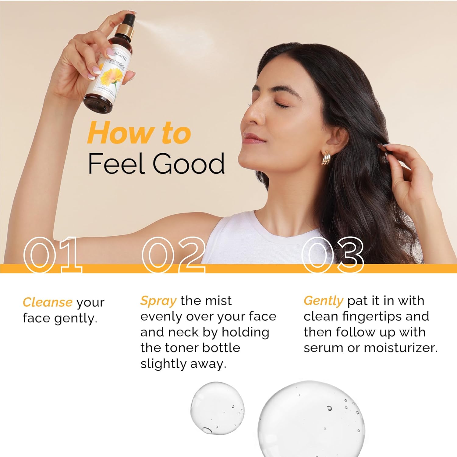 Richfeel Skin Toner 500ml - Image 3