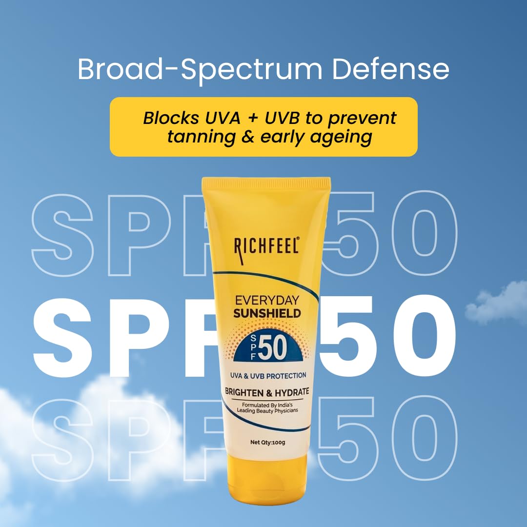 Richfeel Sunshield Spf50 100g - Image 2