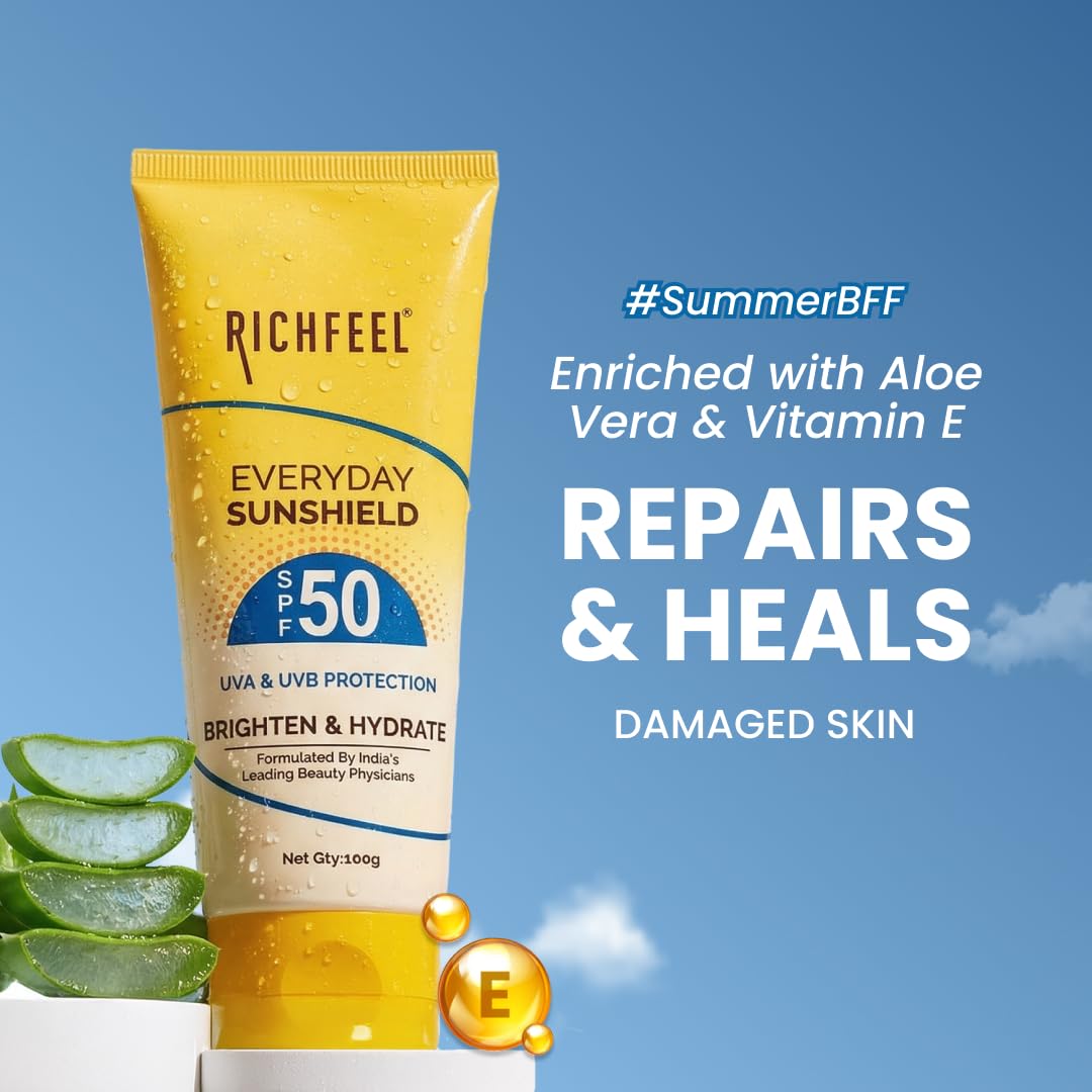 Richfeel Sunshield Spf50 100g - Image 3