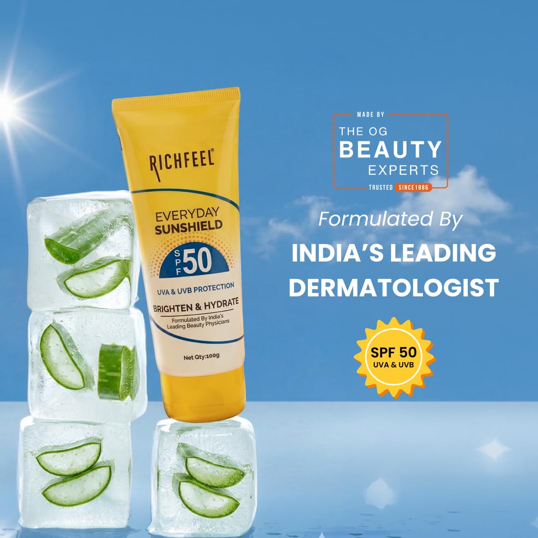 Richfeel Sunshield Spf50 100g - Image 4