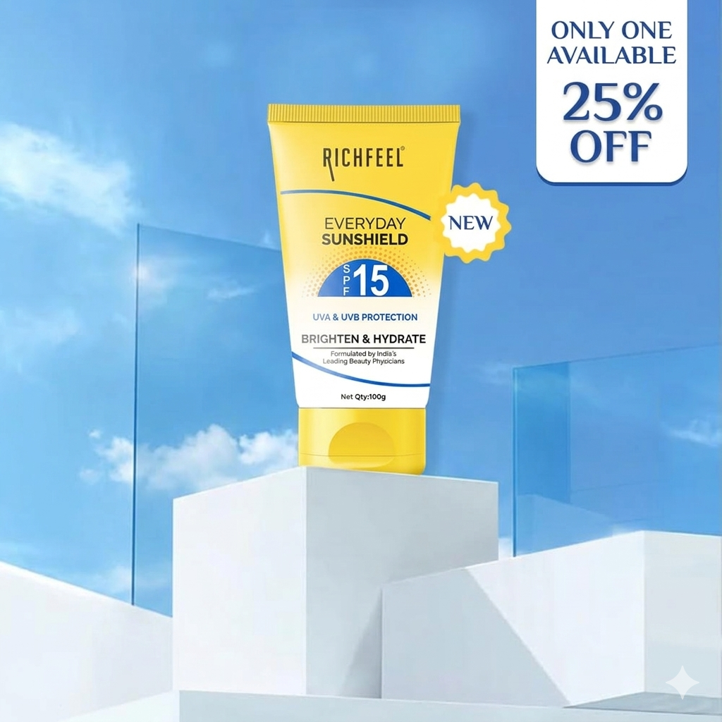 Richfeel Sunshield Spf15 100Gm