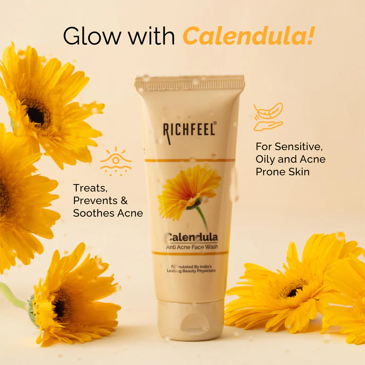 Richfeel Anti Acne Facewash 100gm - Image 3