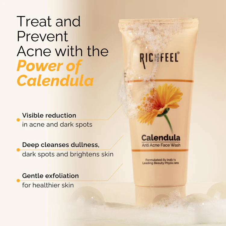 Richfeel Anti Acne Facewash 100gm - Image 5