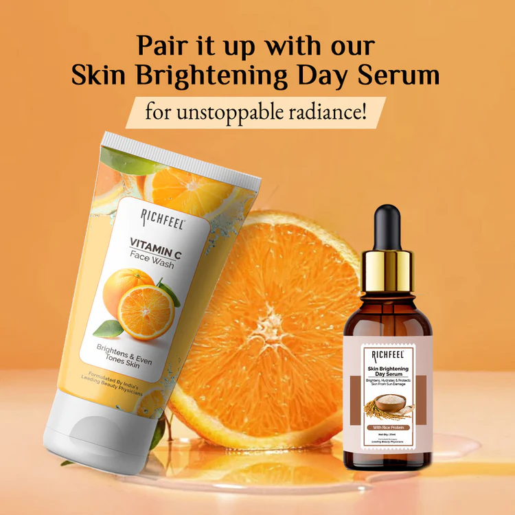 Richfeel Vitamin C Face Wash 100Gm - Image 2