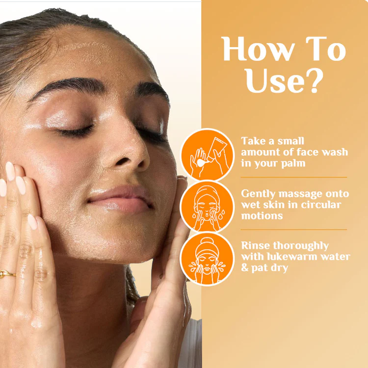 Richfeel Vitamin C Face Wash 100Gm - Image 3