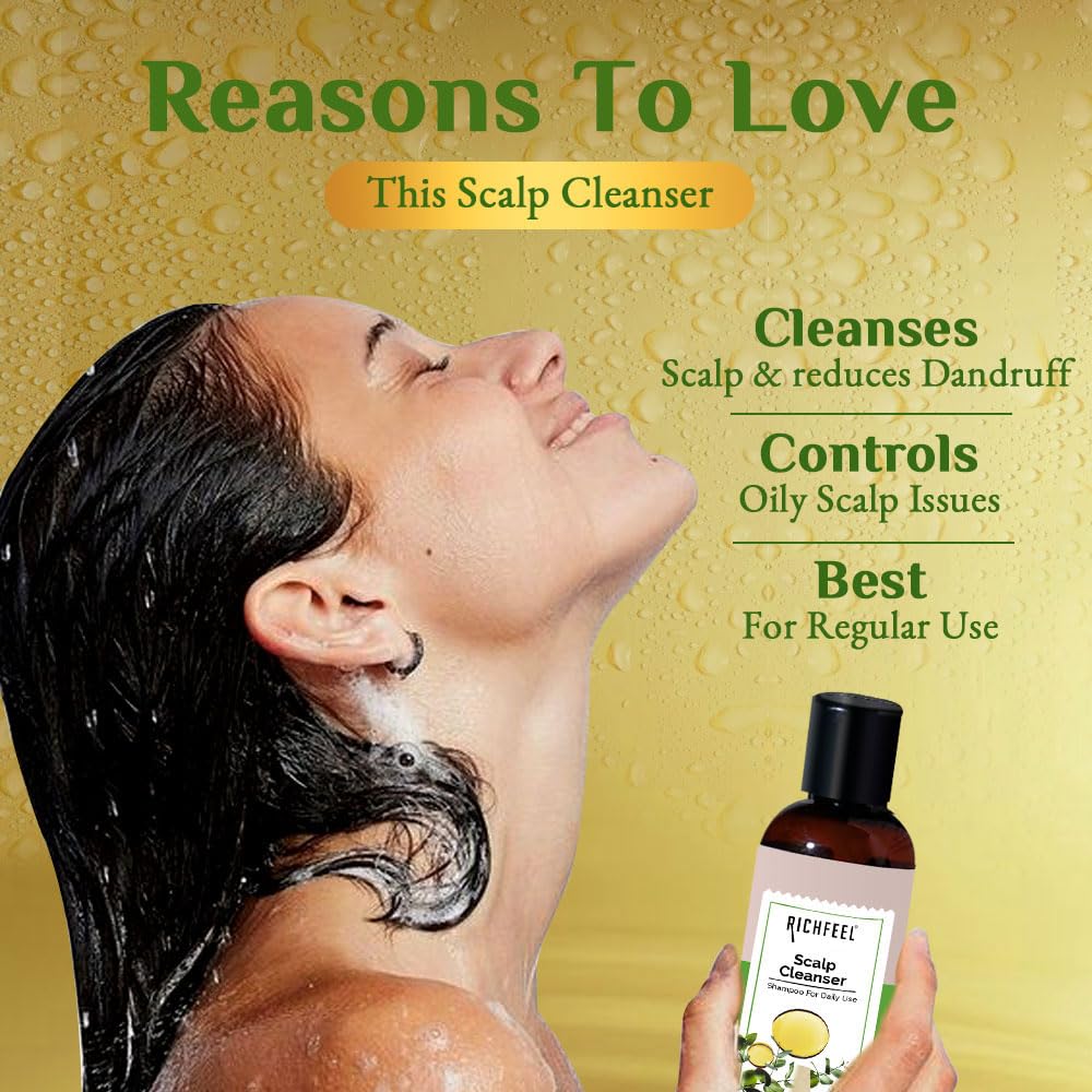 Richfeel Scalp Cleanser Shampoo 100ml - Image 4