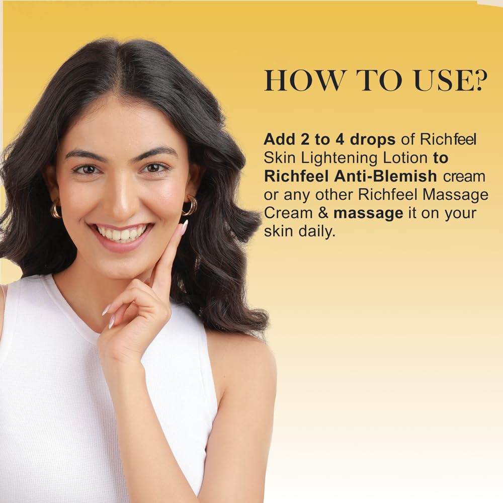 Richfeel Skin Lightening Lotion 10Ml - Image 3