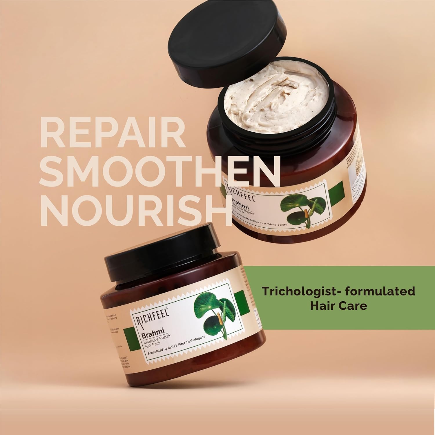 Richfeel Brahmi Hair Pack 500Gm - Image 2