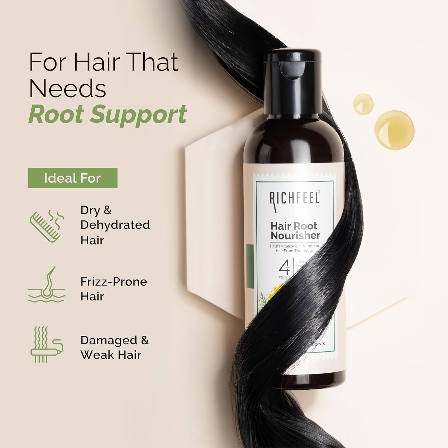 Richfeel Hair Root Nourisher 80ml - Image 2