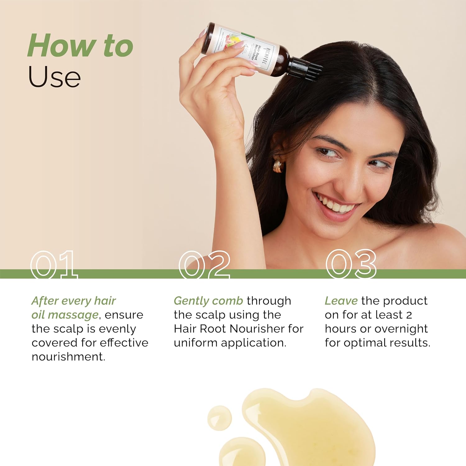 Richfeel Hair Root Nourisher 80ml - Image 3