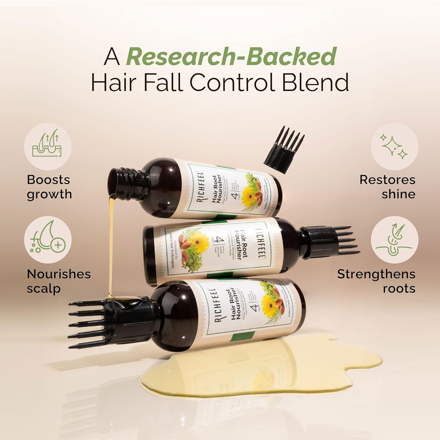 Richfeel Hair Root Nourisher 80ml - Image 7