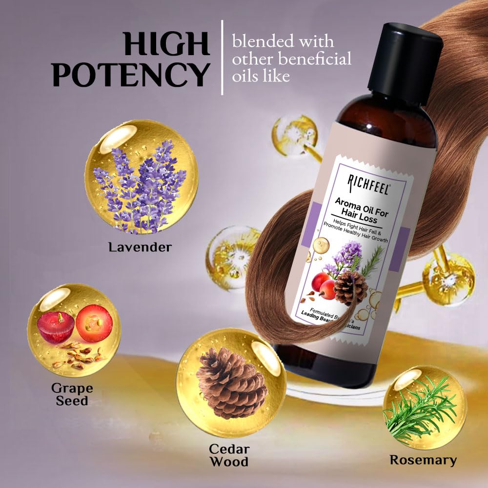 Richfeel Oil For Hair Loss 100ml - Image 2