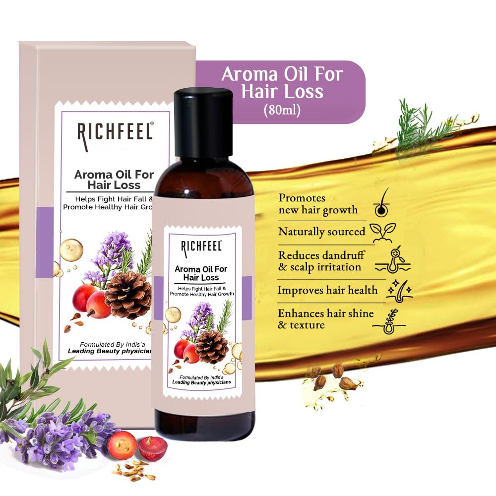Richfeel Oil For Hair Loss 100ml - Image 4