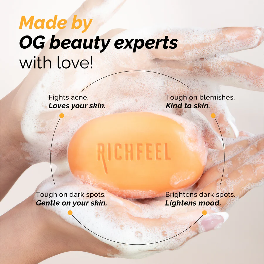 Richfeel Anti Acne Soap Combo 4pcs*99 - Image 6