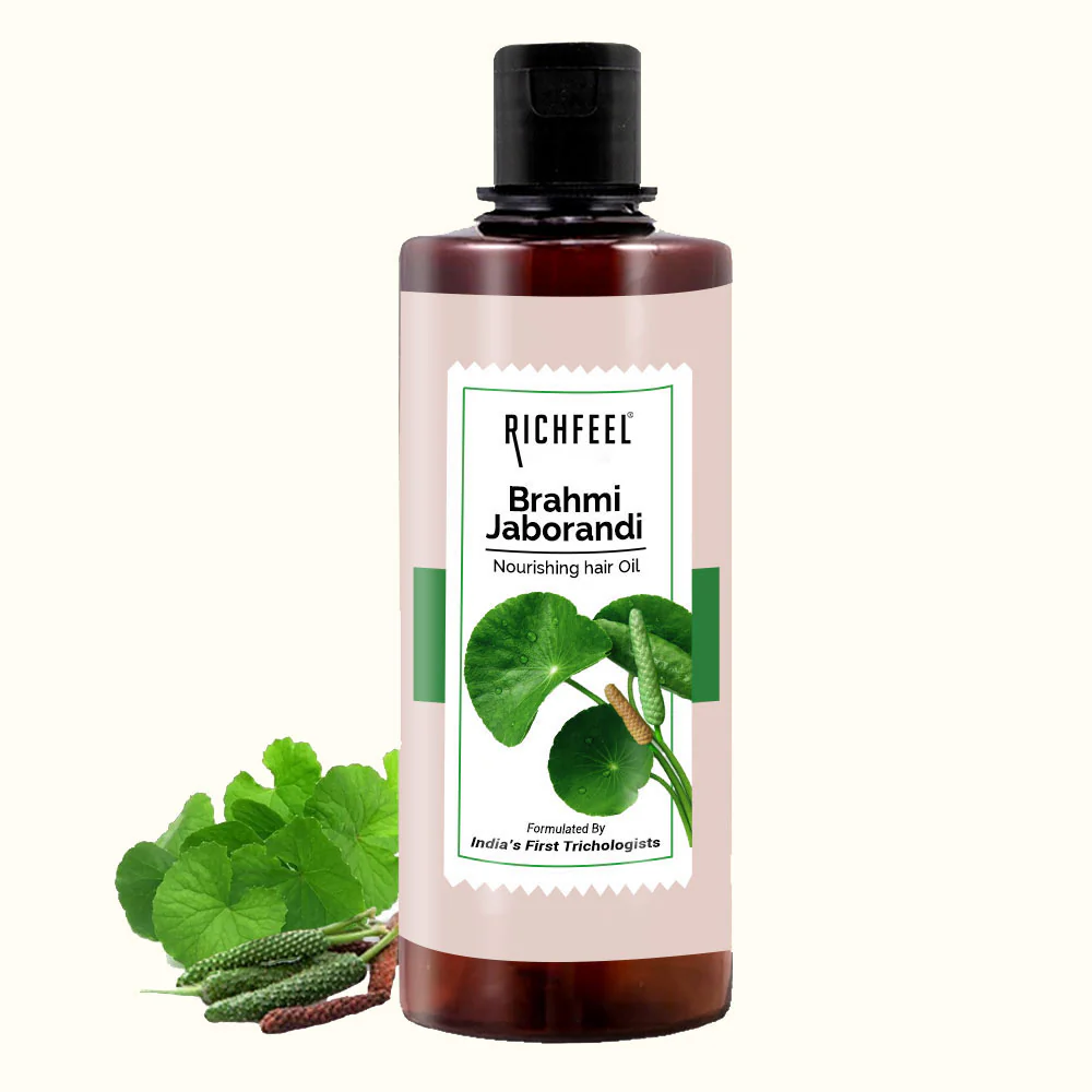 Richfeel Bhrami Jaborandi Hair Oil. 500Ml