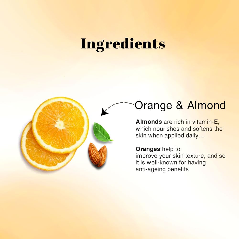 Richfeel Orange Almond Scrub 100g - Image 2