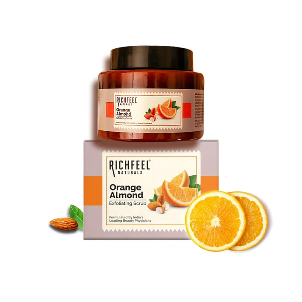 Richfeel Orange Almond Scrub 100g