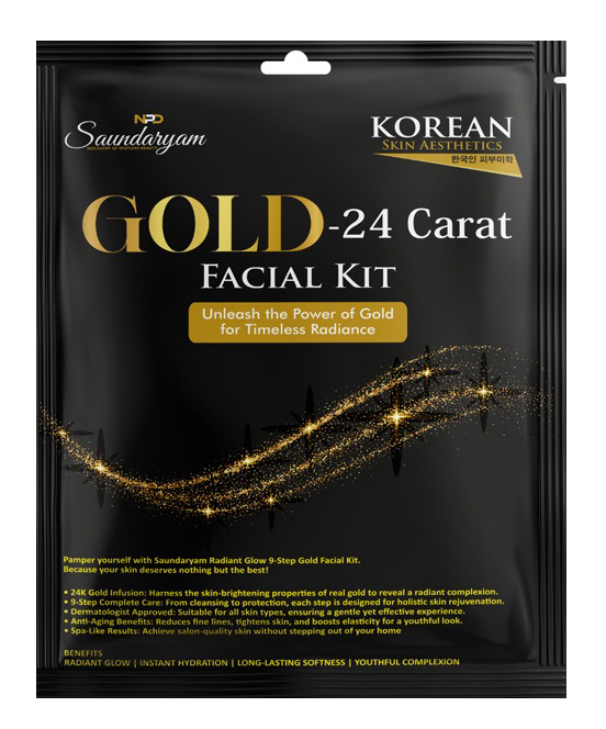 Saundaryam Gold Facial Kit
