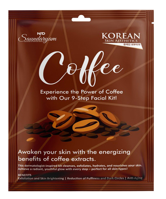 Saundaryam Coffee  Facial Kit