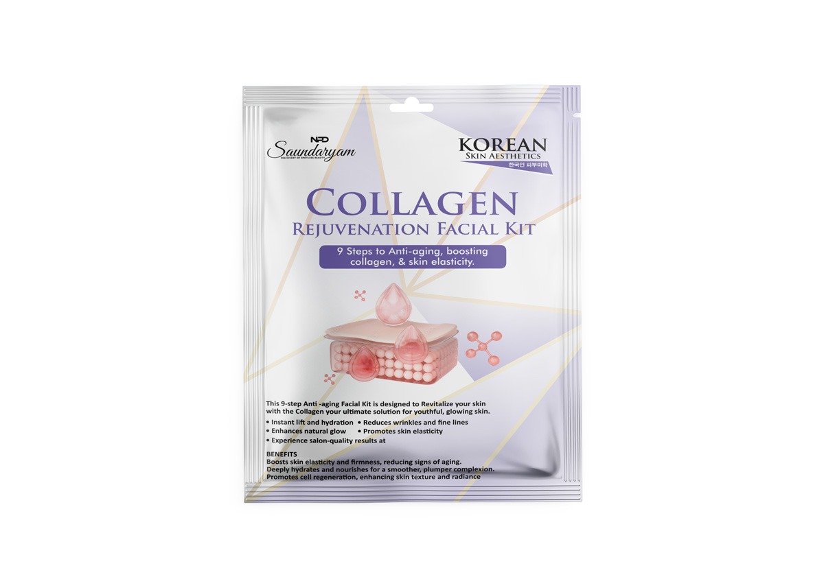 Saundaryam Collegen Rejuvenation Facial Kit - Image 3