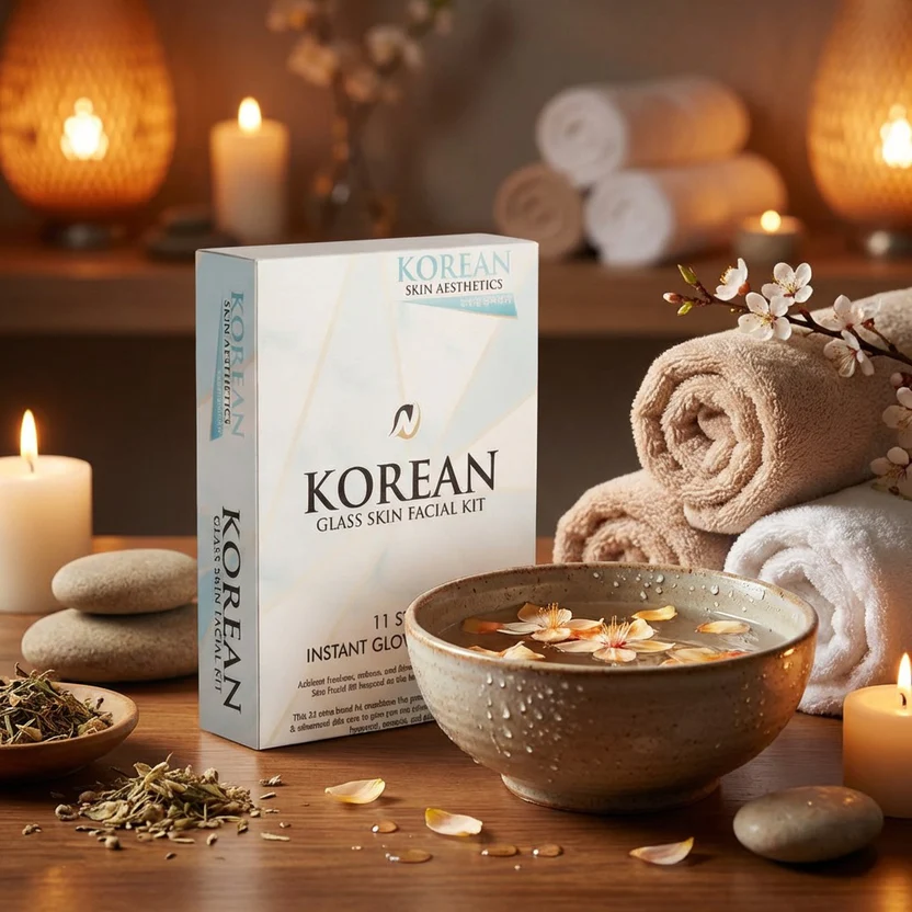 Saundaryam Korean Glass Facial Kit - Image 6