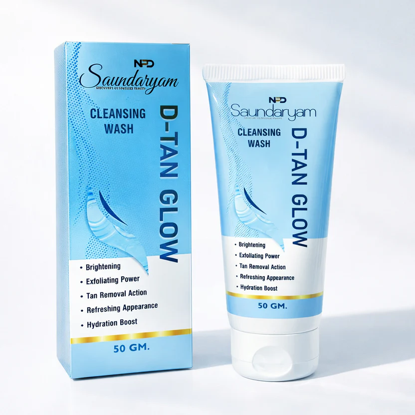 Saundaryam D Tan Glow Face Wash 100Gm