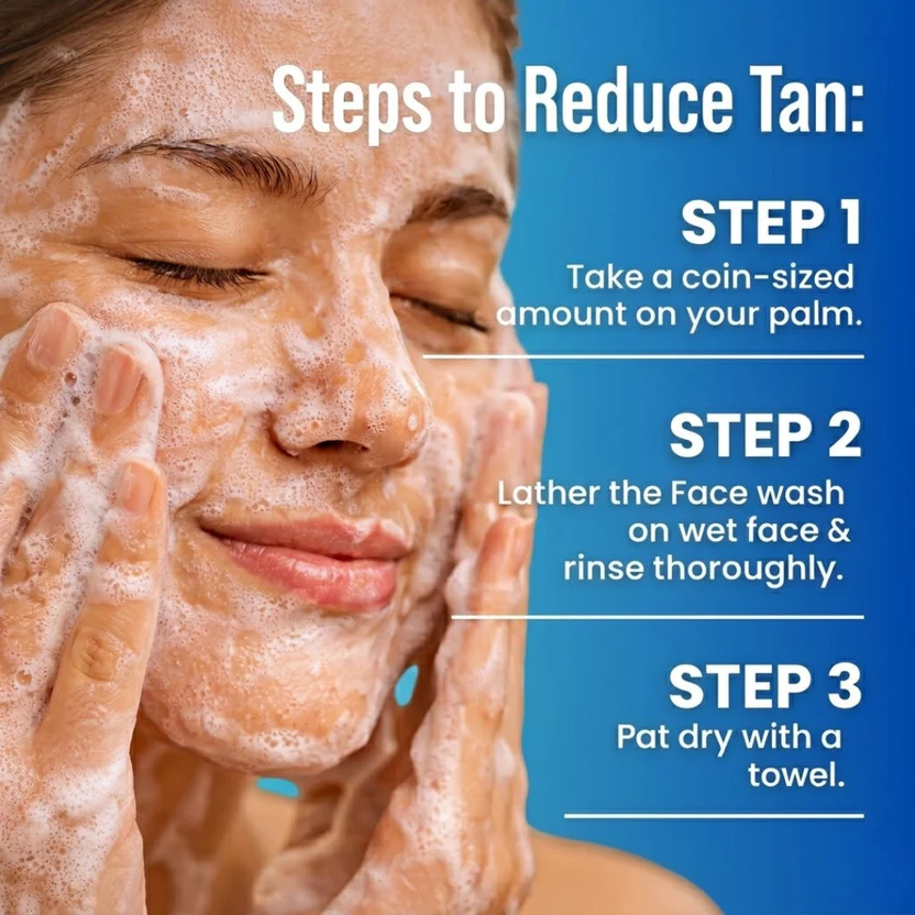 Saundaryam D Tan Glow Face Wash 100Gm - Image 5