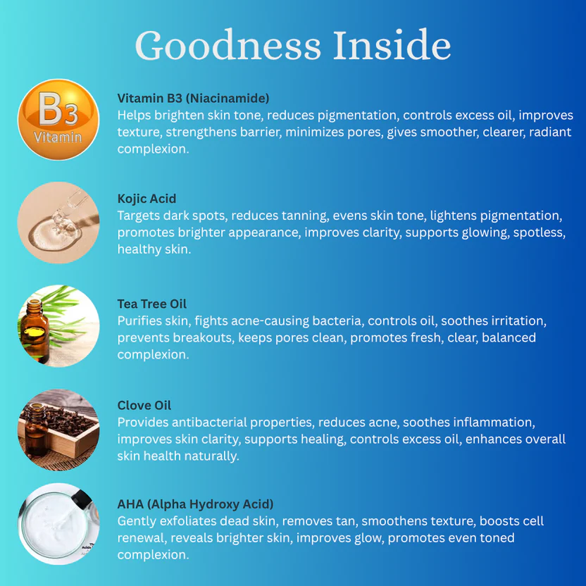 Saundaryam D Tan Glow Face Wash 100Gm - Image 2