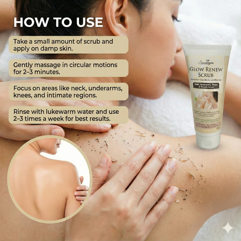 Saundaryam Glow Renew Scrub 100g - Image 2