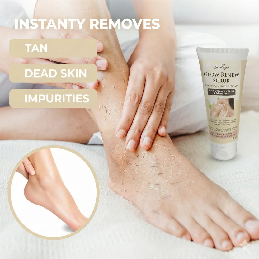 Saundaryam Glow Renew Scrub 100g - Image 3