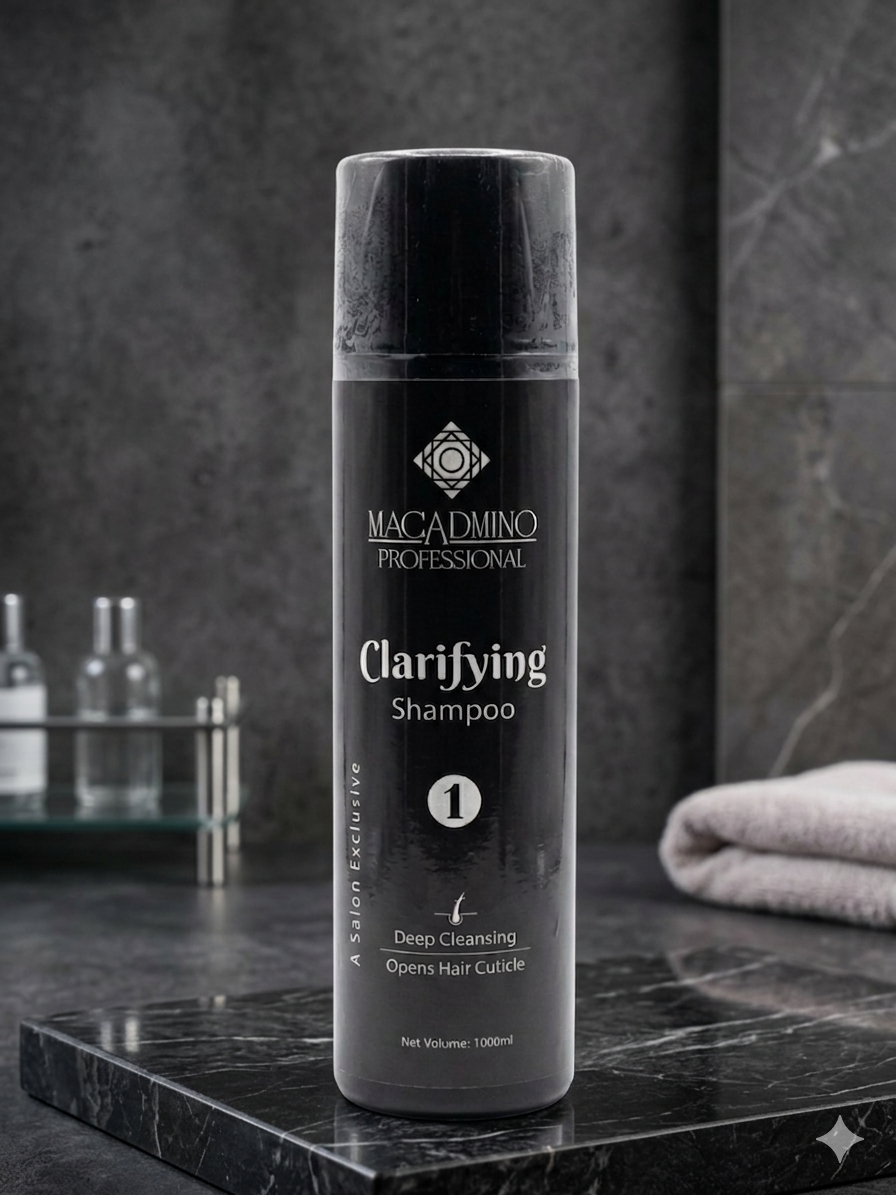 Macadmino Clarifying (Deep Cleansing) Shampoo 1000ml - Image 3
